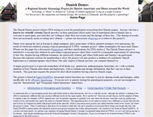 Tablet Screenshot of danishdemes.org